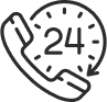 24 hour support